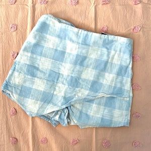 Blue blush skort